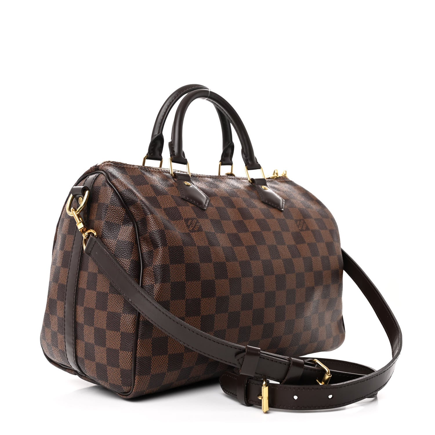 Louis Vuitton Damier Ebene Speedy Bandouliere 30 3 of 13