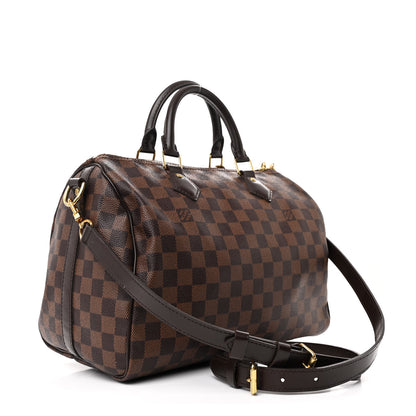 Louis Vuitton Damier Ebene Speedy Bandouliere 30 3 of 13