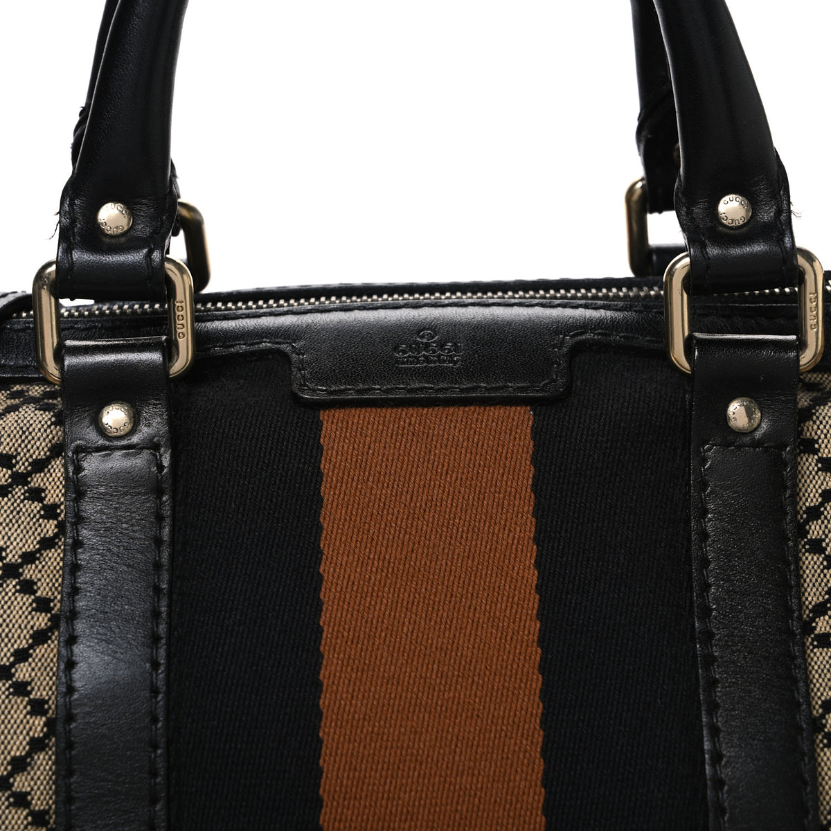 Diamante Vintage Web Medium Boston Black