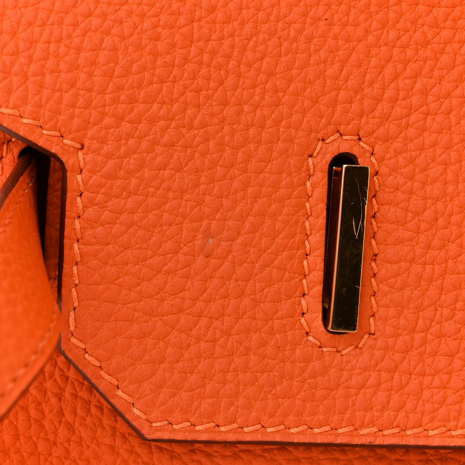 Hermes Togo Birkin 35 Orange 15 of 16