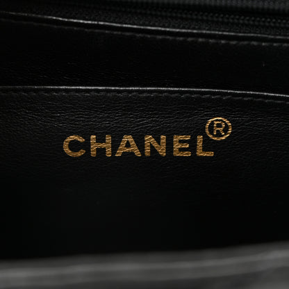 Chanel Patent Small Chevron Single Flap Black 6 of 11