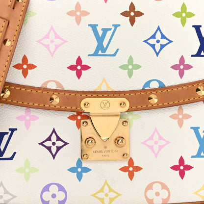 Louis Vuitton LOUIS VUITTON Monogram Multicolor Sologne White 7 of 15