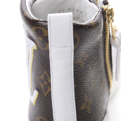 Louis Vuitton Patent Monogram Stellar Sneaker Boots 38 11 of 12