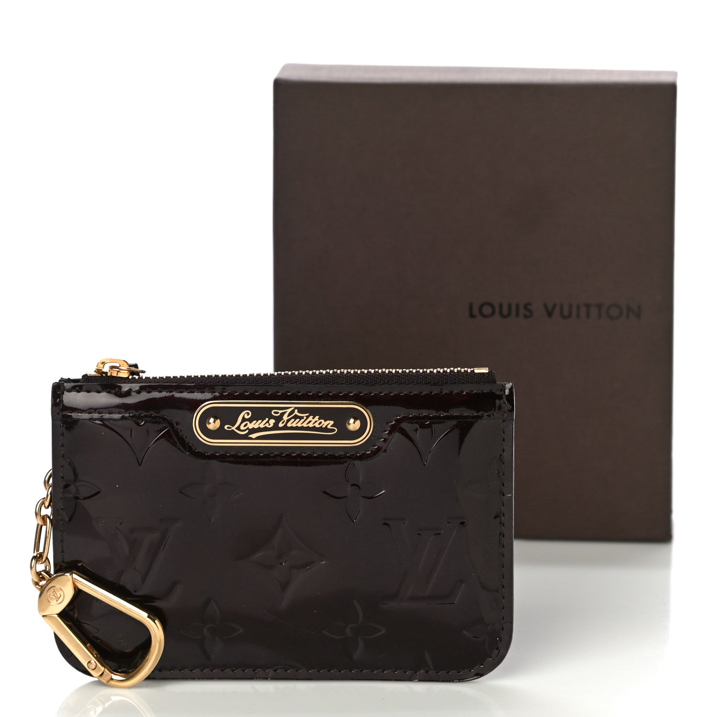 Vernis Key Pouch Amarante