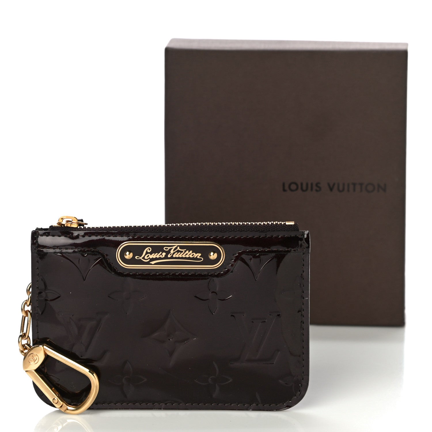 Louis Vuitton Vernis Key Pouch Amarante 11 of 11