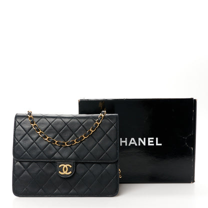 Chanel Lambskin Quilted Small Single Flap Black 12 of 12