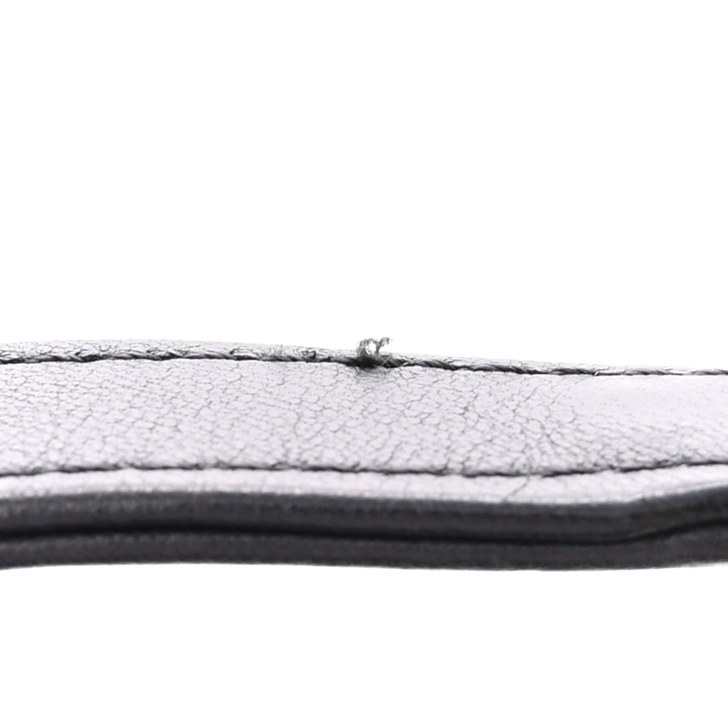 Lambskin Calfskin Quilted Mini Strass Mania Drawstring Bucket Bag Black