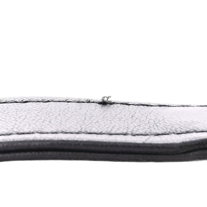 Chanel Lambskin Calfskin Quilted Mini Strass Mania Drawstring Bucket Bag Black 13 of 13