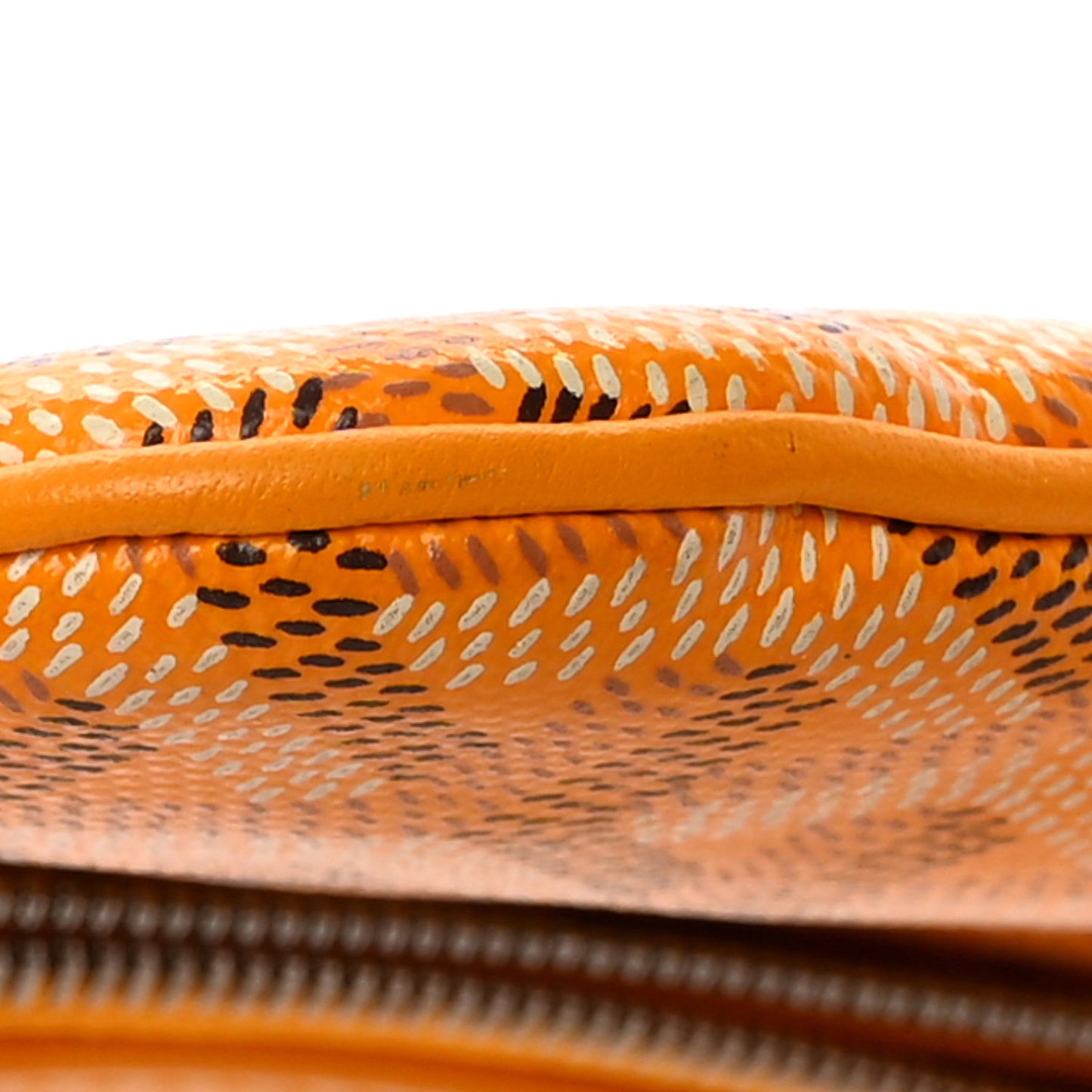 Goyardine Sainte Marie Soft Clutch Yellow