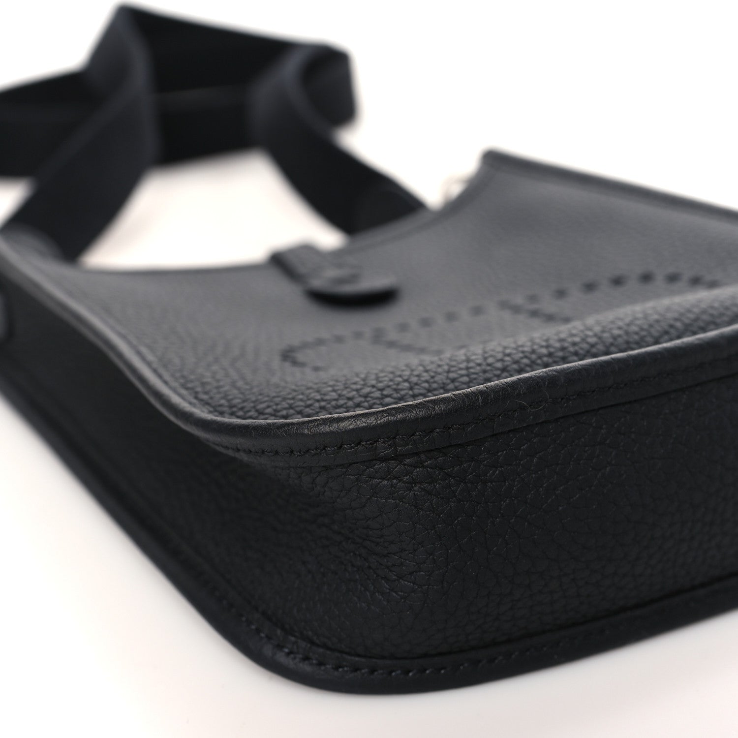 Hermes Taurillon Clemence Evelyne TPM Black 8 of 9
