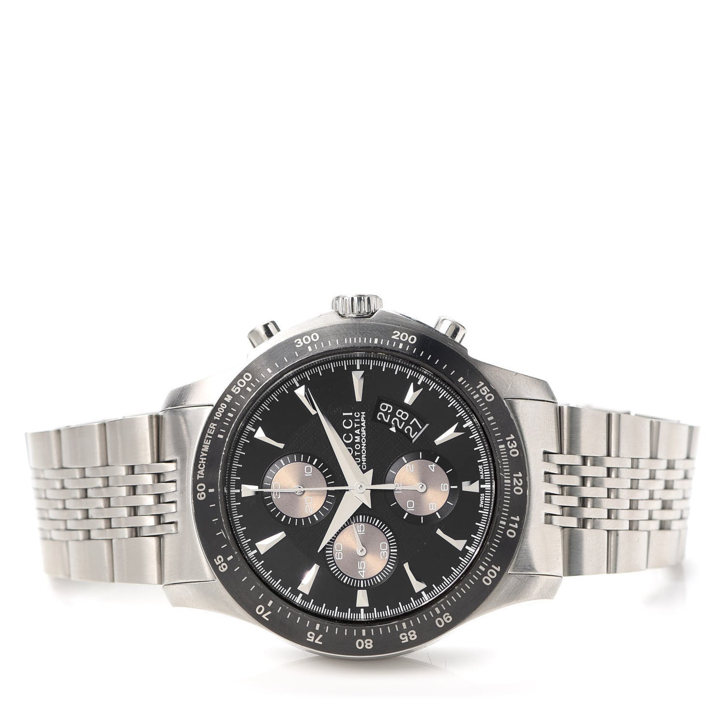 Stainless Steel 46mm G-Timeless Chronograph Automatic Watch Blue