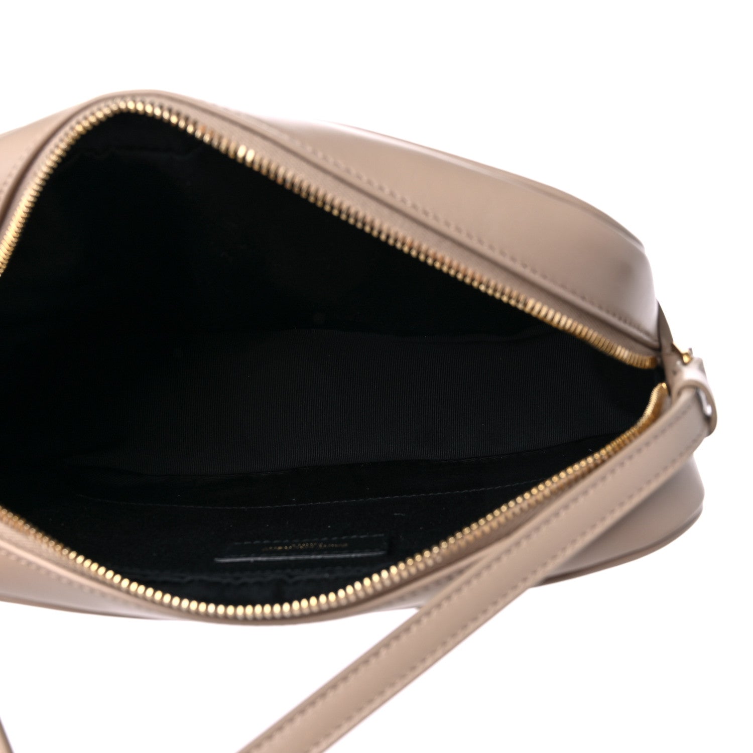 Saint Laurent Calfskin Matelasse Monogram Lou Camera Bag Dark Beige 5 of 10