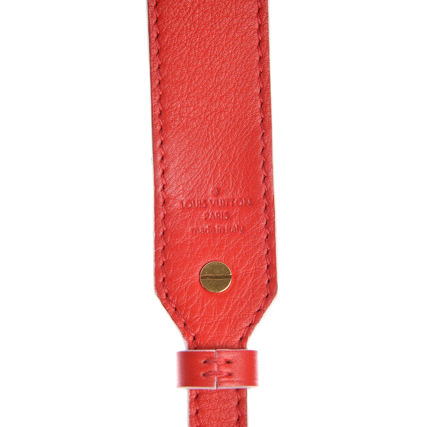 Monogram Bandouliere Shoulder Strap XL Coquelicot
