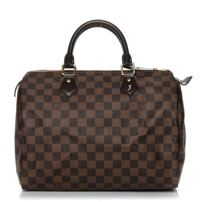 Louis Vuitton Damier Ebene Speedy 30 1 of 9