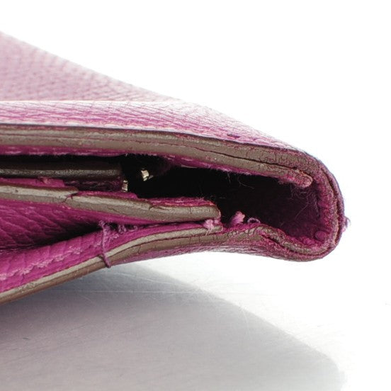 Hermes Epsom Bearn Wallet Cyclamen 10 of 14