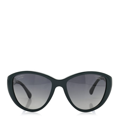 Chanel Crystal Bijoux Polarized Sunglasses 5298-B Black 2 of 7