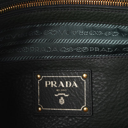 Prada Vitello Daino Tote Foresta 6 of 9