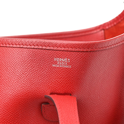 Hermes Epsom Evelyne PM Vermillion 5 of 13