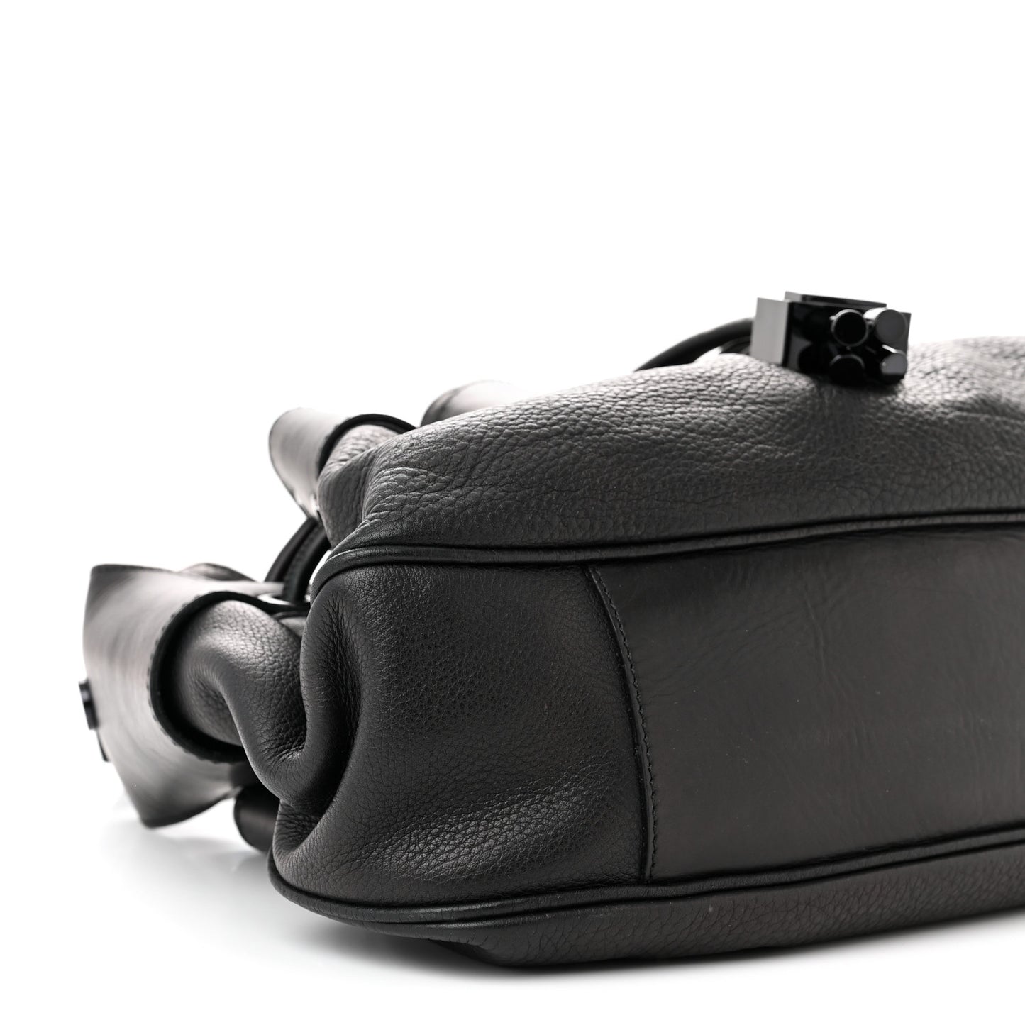 Prorsum Leather Warrior Hobo Black