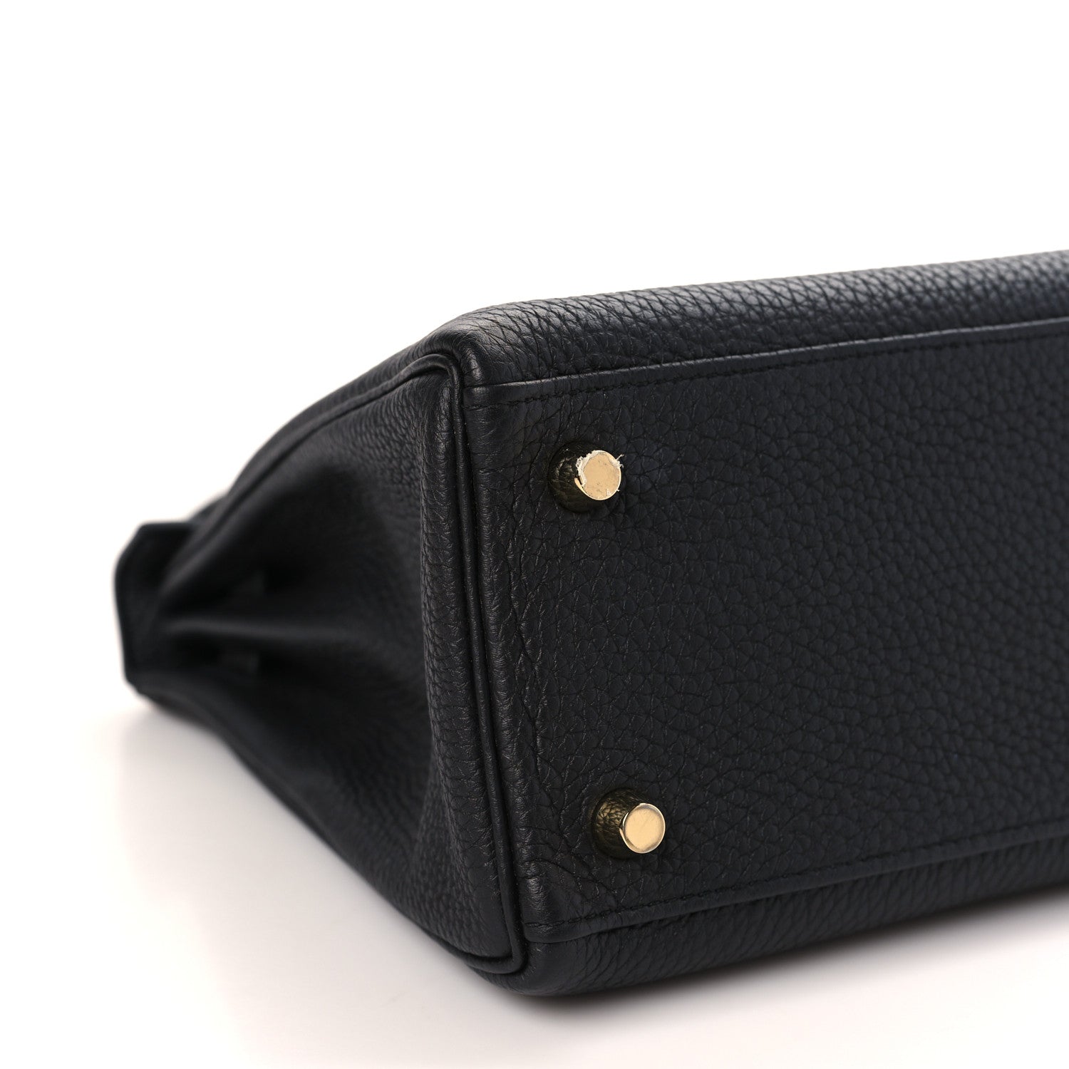 Hermes Togo Kelly Retourne 25 Black 4 of 10