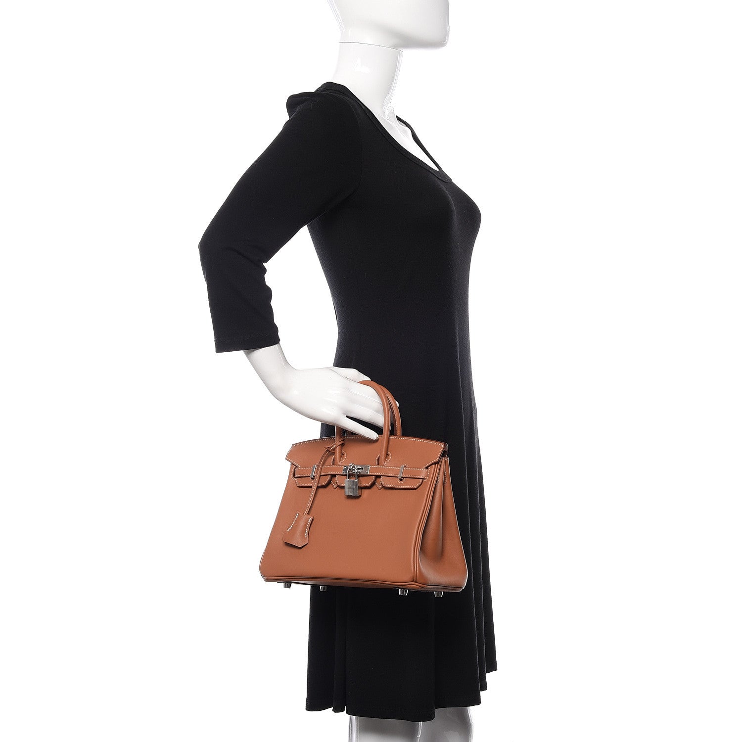 Hermes Veau Jonathan Birkin 25 Gold 2 of 32