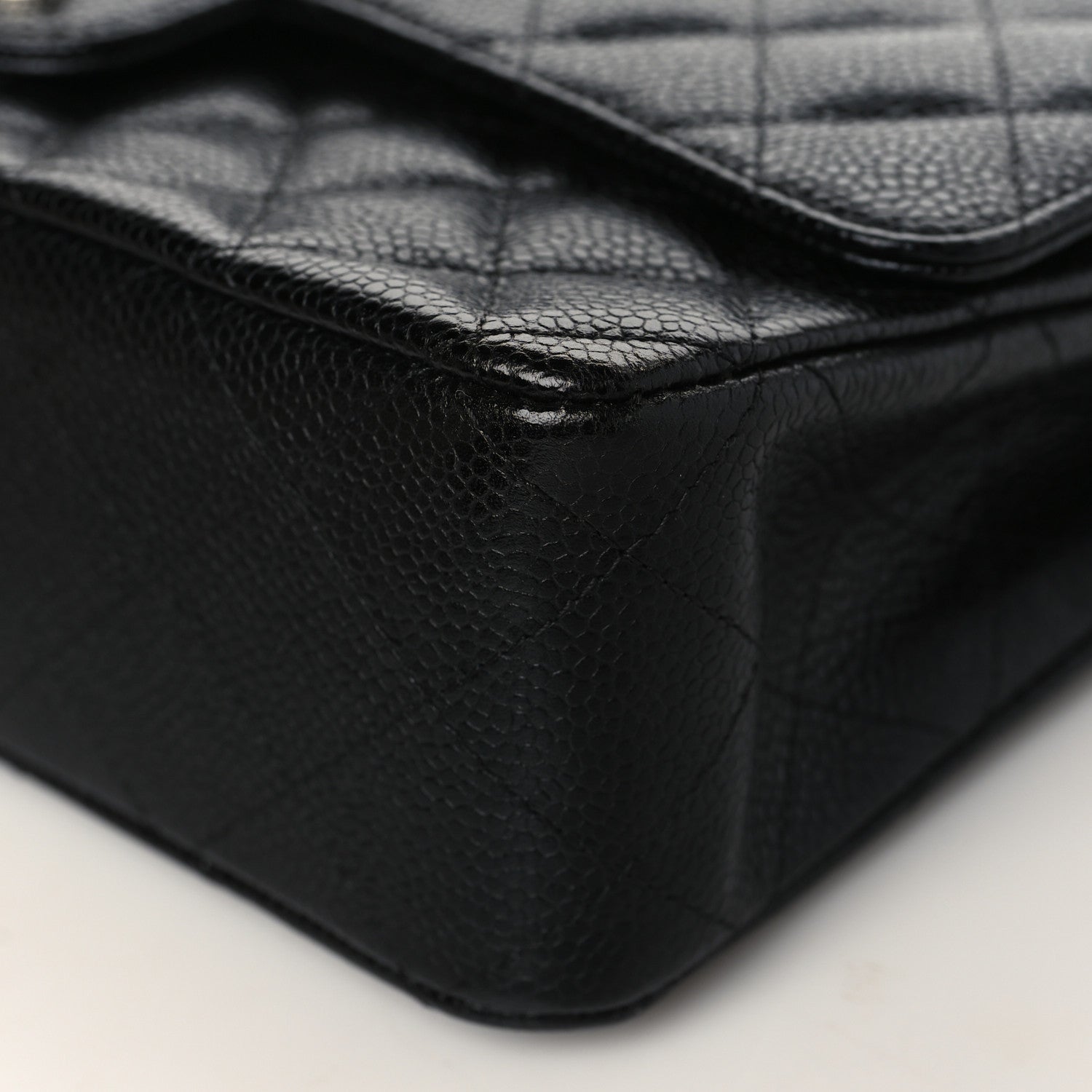 Chanel Caviar Quilted Sweetheart Flap Black 17 of 19