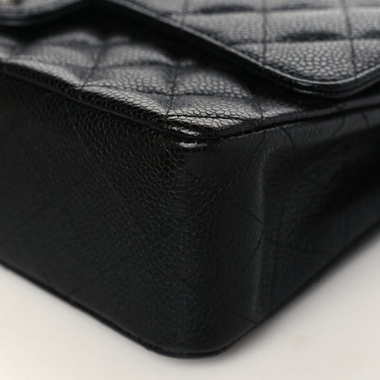 Chanel Caviar Quilted Sweetheart Flap Black 17 of 19
