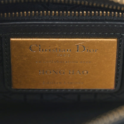 Christian Dior Calfskin Embroidered Medium Hong Hao Lady Dior Art 6 of 9