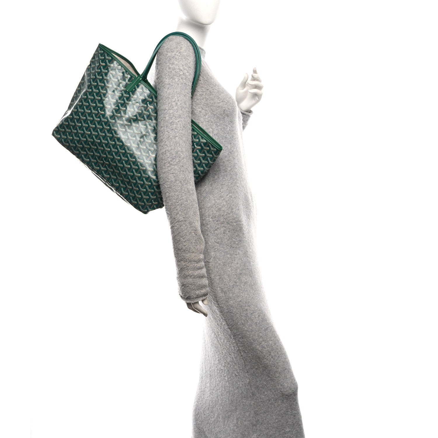 Goyard Goyardine Saint Louis PM Green 2 of 10