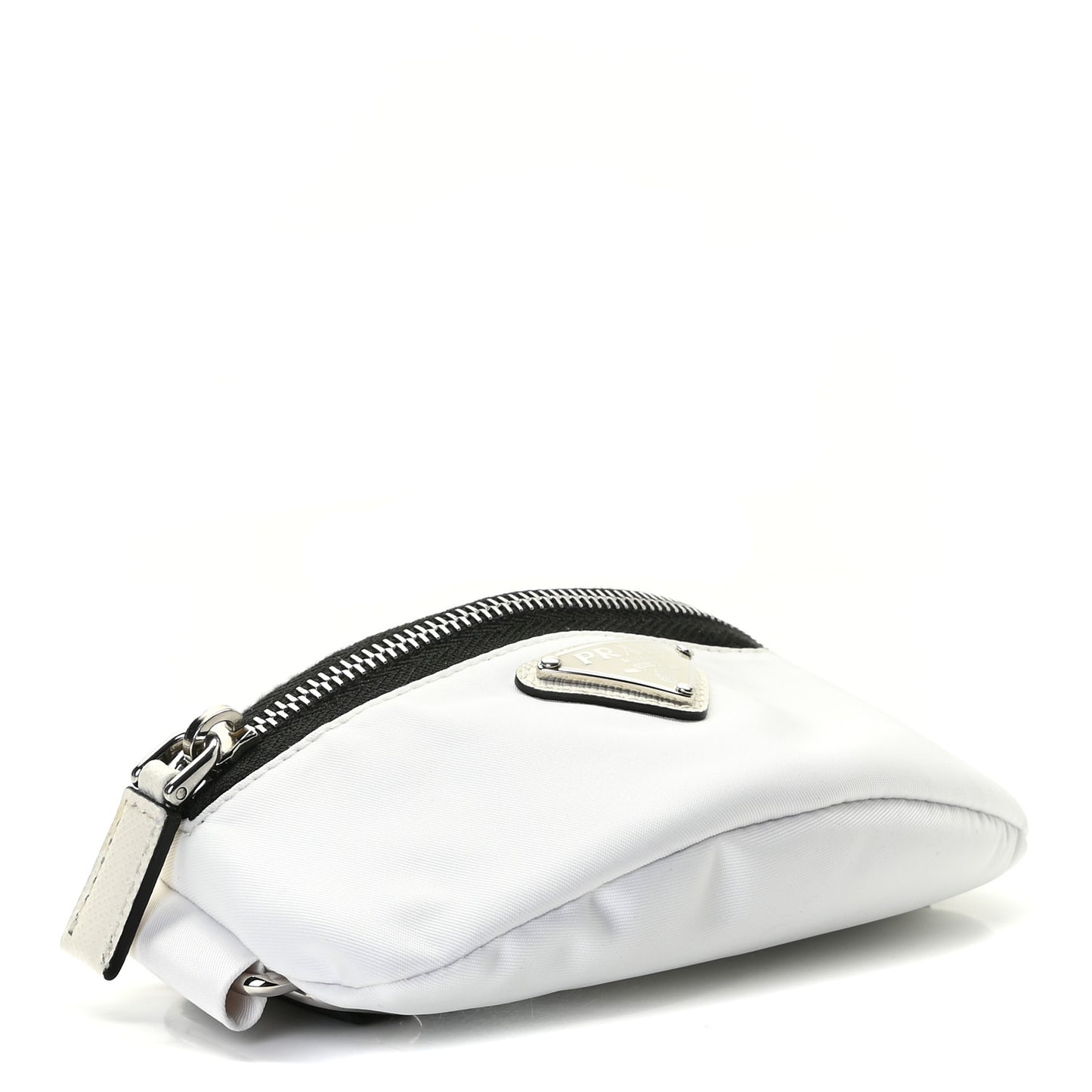 Tessuto Nylon Wrist Pouch White