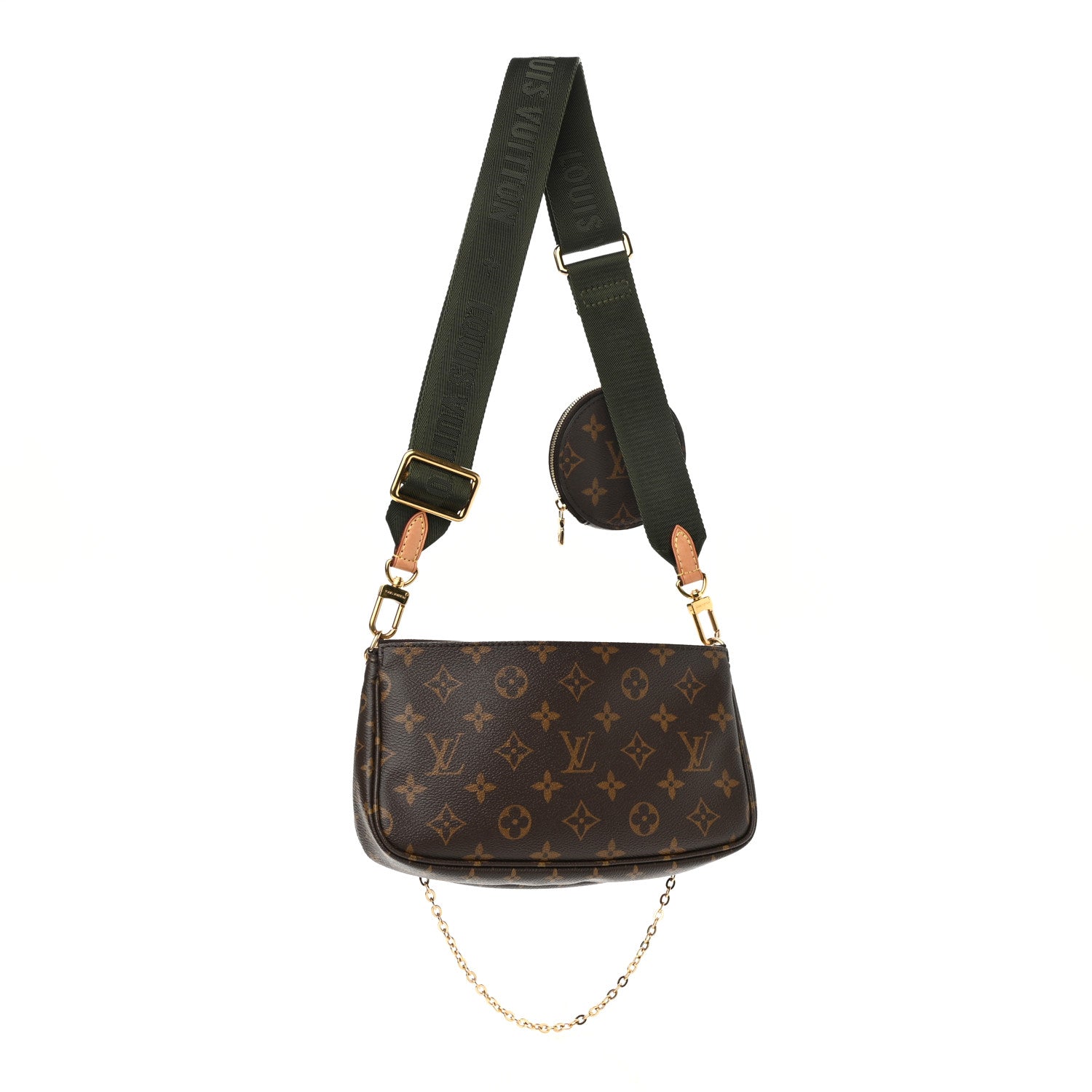Louis Vuitton Monogram Multi Pochette Accessories Kaki 3 of 14