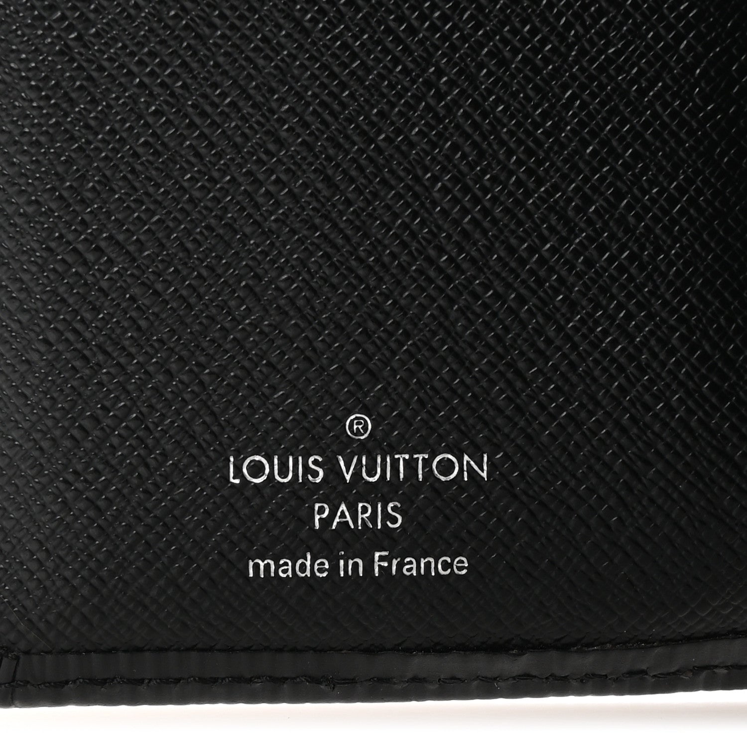Louis Vuitton Epi French Purse Wallet Black 6 of 7