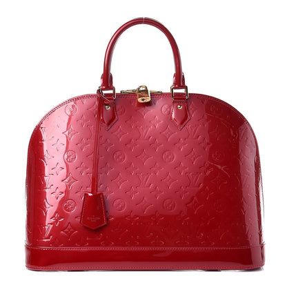 Louis Vuitton Vernis Alma GM Pomme D'Amour 1 of 7