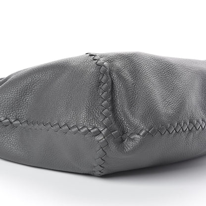 Bottega Veneta Cervo Deerskin Large Hobo New Grey 8 of 9