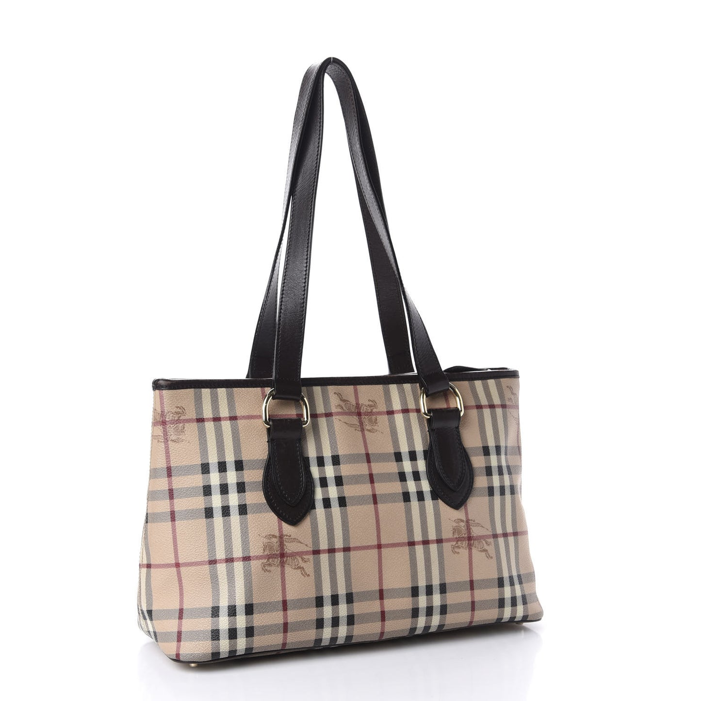 Haymarket Check Medium Regent Tote Chocolate
