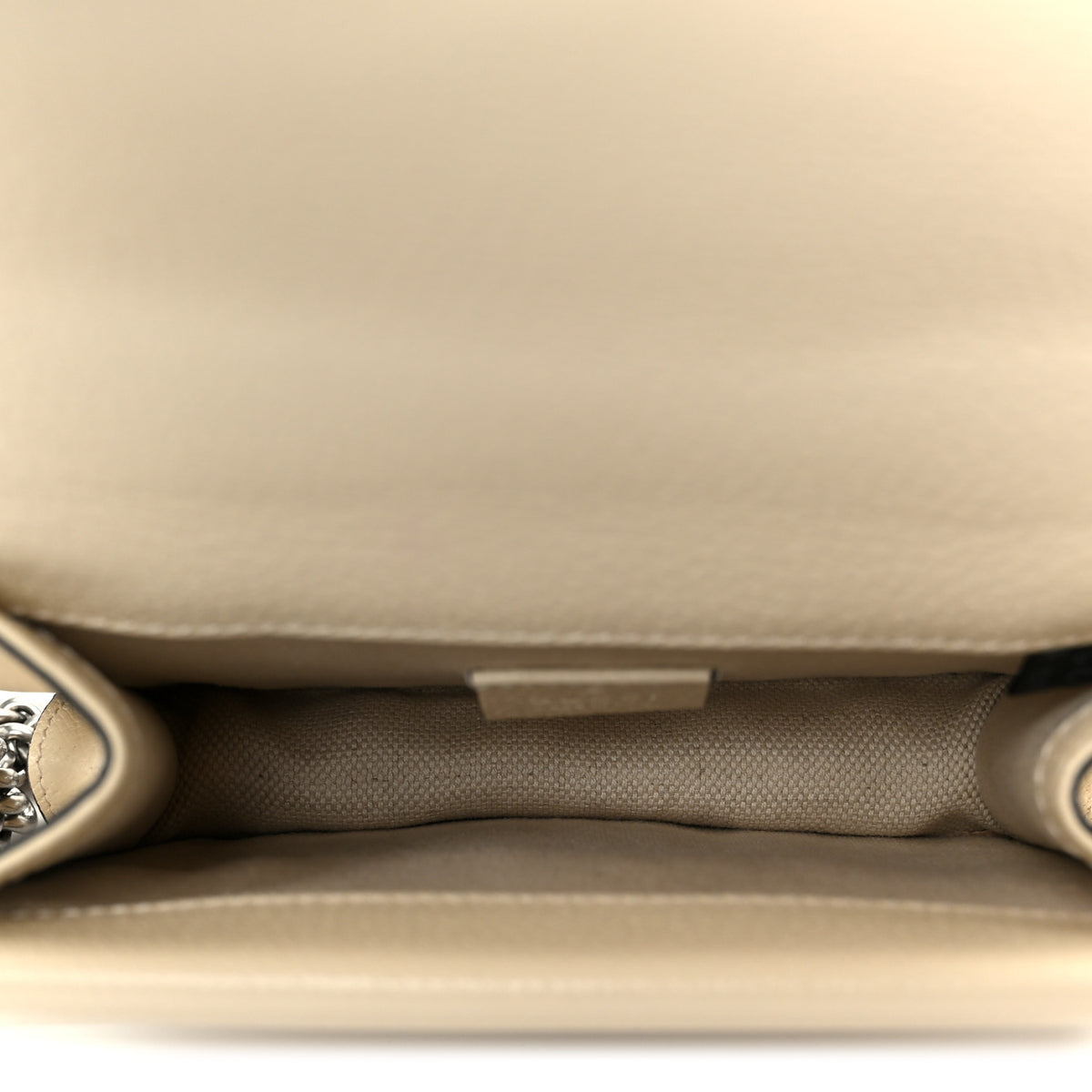 Gucci Textured Calfskin Crystal Mini Dionysus Shoulder Bag Mystic White 5 of 11