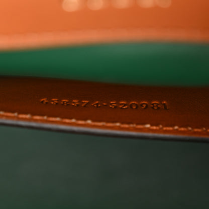 Gucci Snakeskin Studded Web Mini Horsebit 1955 Shoulder Bag Multicolor 7 of 11