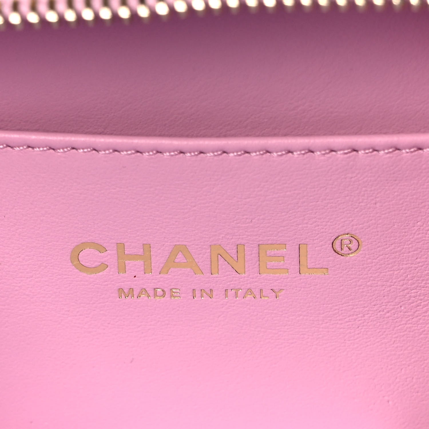 Chanel Caviar Quilted Pick Me Up Mini Vanity Case Pink 7 of 10