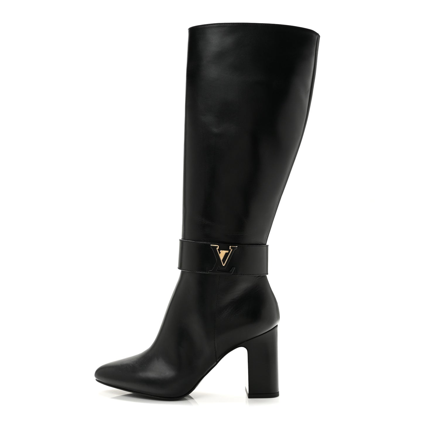 Calfskin Midtown High Boots 40 Black