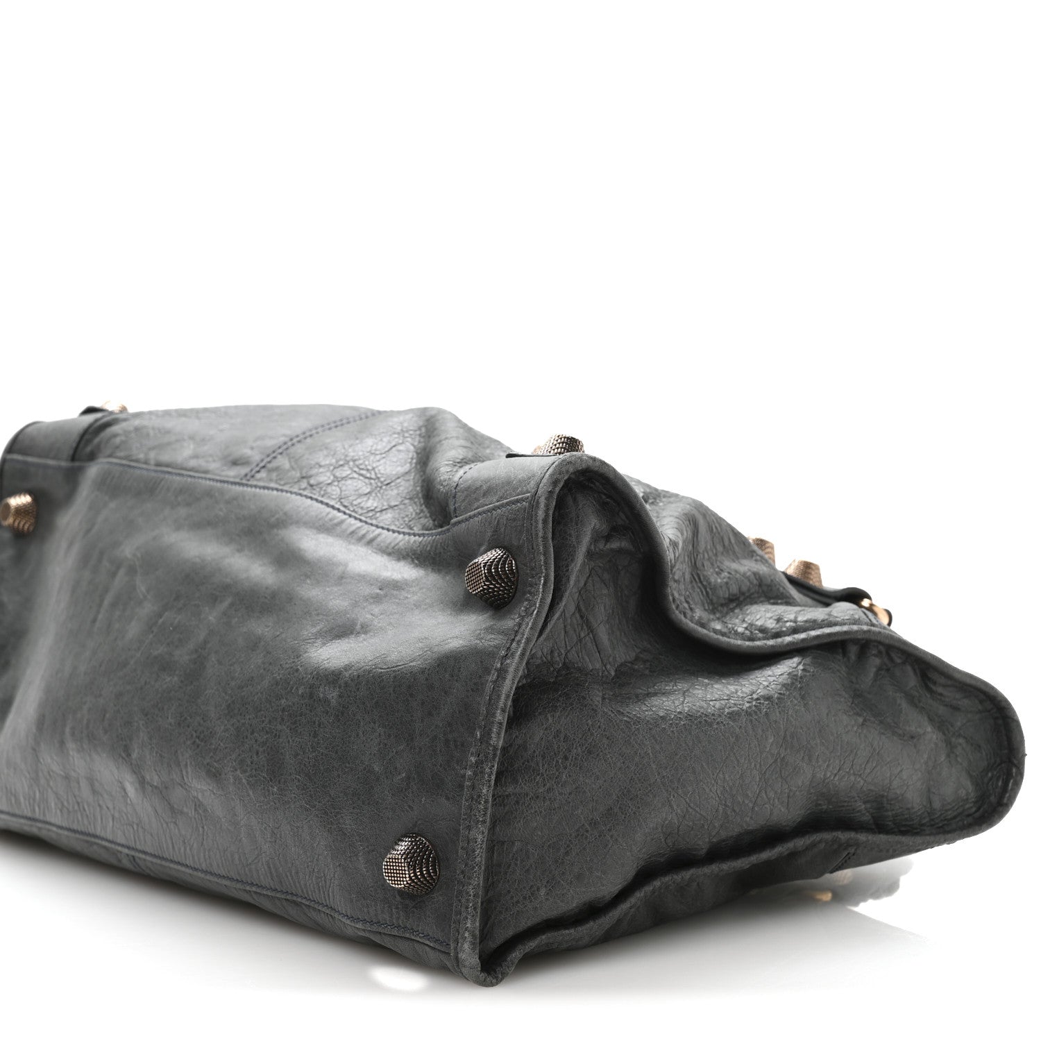 Balenciaga Agneau Giant 21 Rose Gold Hardware Work  Anthracite 11 of 12