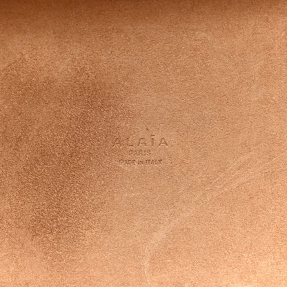 Alaia Calfskin Vienne Lili 24 Tote Brun Dore 7 of 12