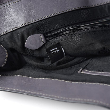 Mulberry Soft Buffalo Oversized Alexa Foggy Grey 9 of 17