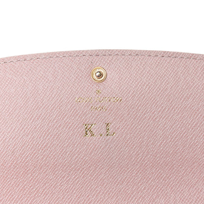 Louis Vuitton Monogram Emilie Wallet Rose Ballerine 6 of 12