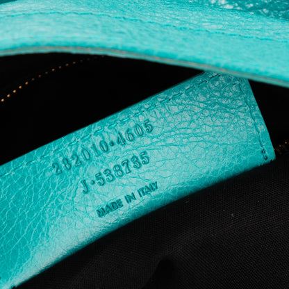 Balenciaga Agneau Giant 12 Gold Hardware Velo Bleu Tropical 7 of 7