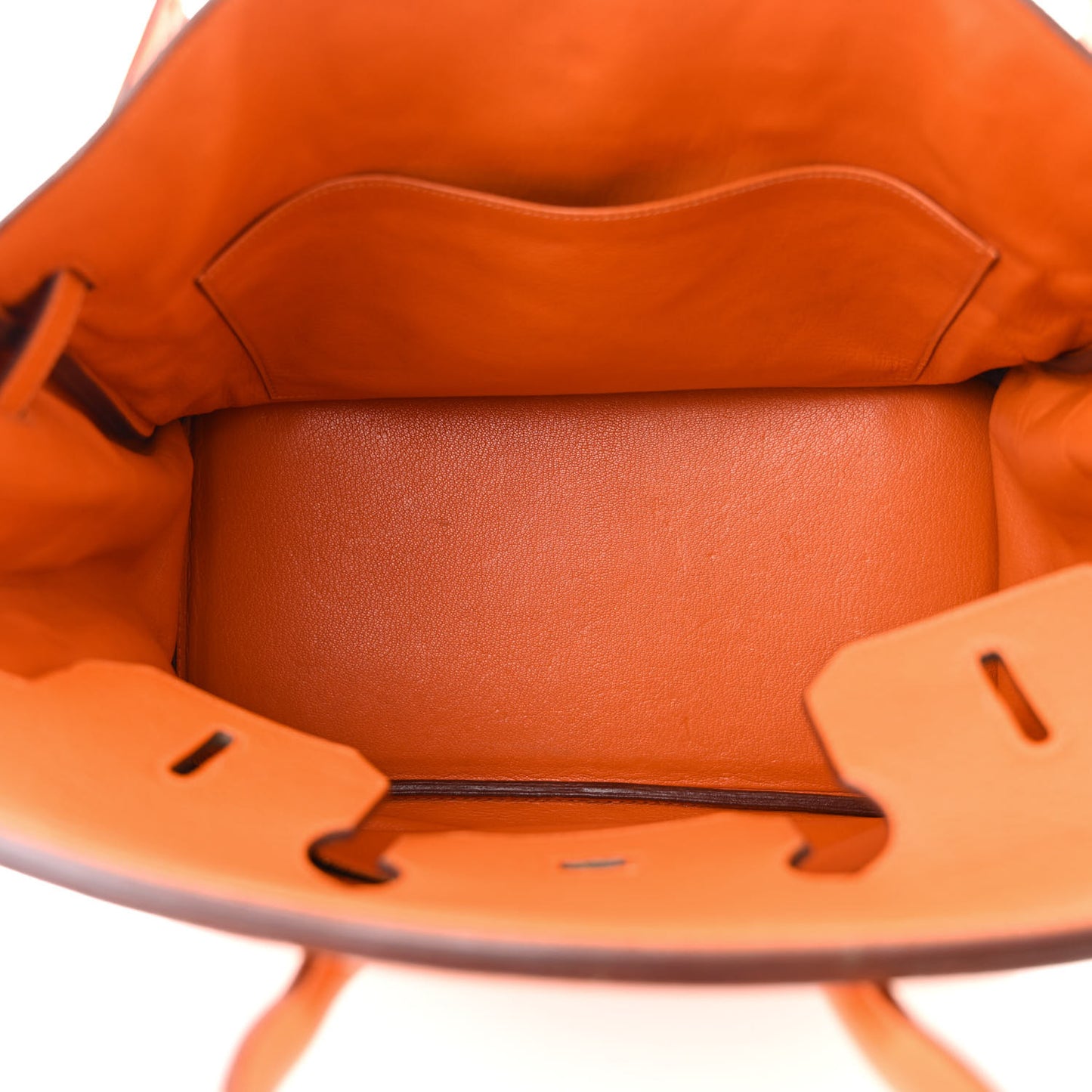 Taurillon Clemence Birkin 35 Orange