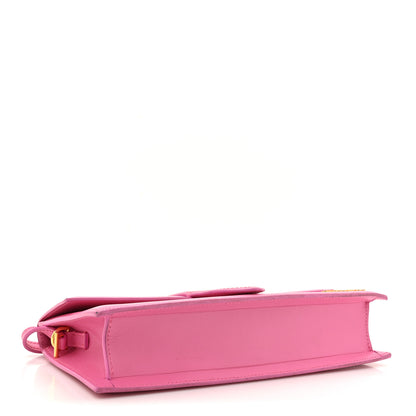 Jacquemus Smooth Calfskin Le Bambino Long Flap Pink 4 of 16