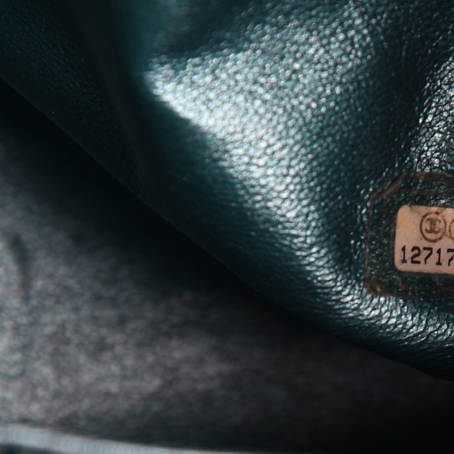 Metallic Calfskin Quilted 2.55 Reissue 227 Flap Turquoise
