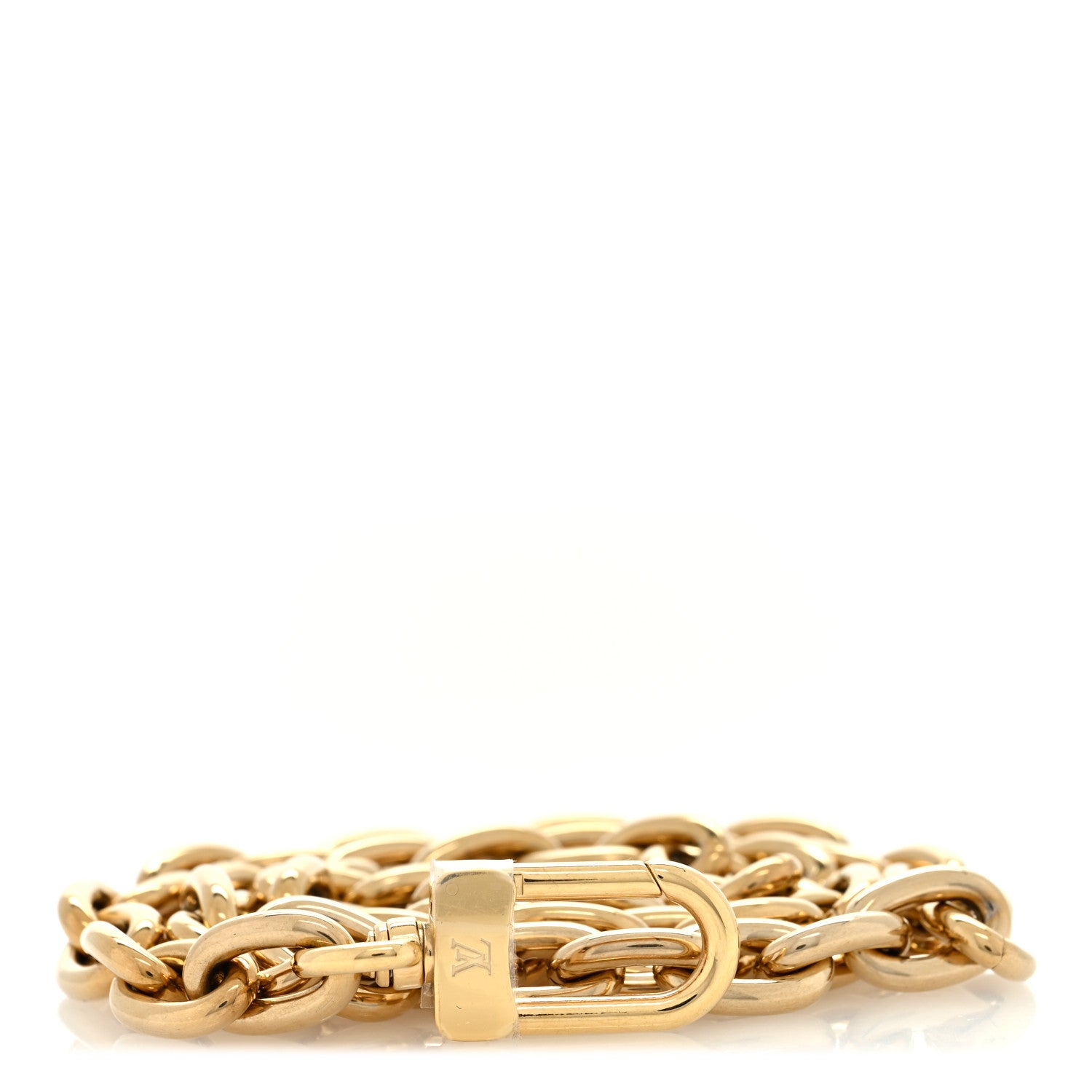 Louis Vuitton Metal Pochette Accessories Chain Strap Gold 1 of 3