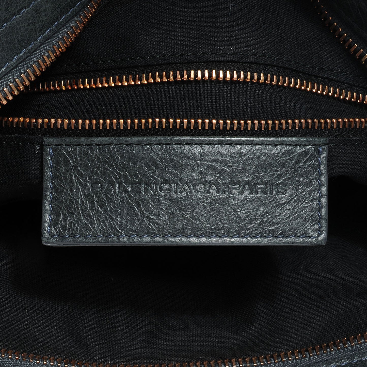 Agneau Giant 12 Rose Gold Hardware Town Anthracite