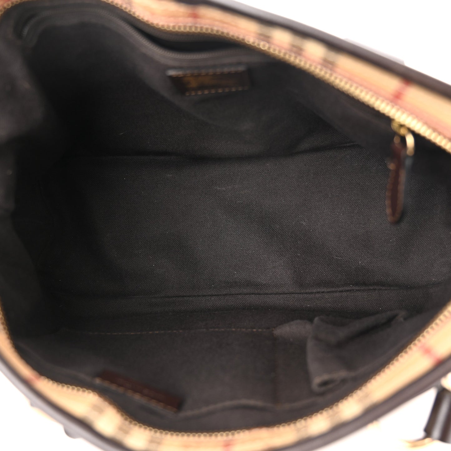 Haymarket Check Medium Regent Tote Chocolate